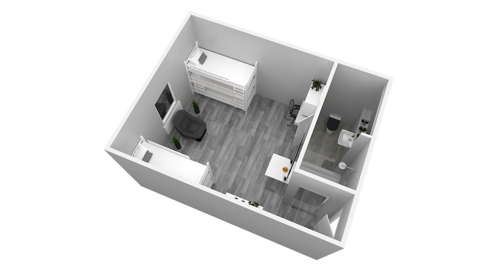 Hotel Ulm Zentrum - Komplettes Zimmer, Hochbett, Android Tv & Eigenem Bad - Perfekt Fuer Familien & Gruppen Екстериор снимка